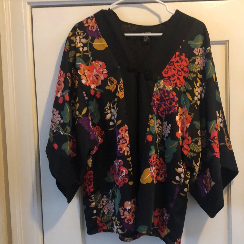 H&M floral kimono